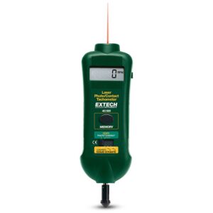 Extech 461995 Photo/Contact Tachometer with Laser