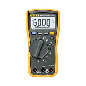 Fluke 115 Handheld True-RMS Multimeter: Measures Up To 10A 