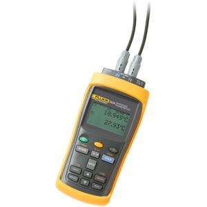 Fluke Calibration 1524 Handheld Thermometer, 2-Channel, Data Logger