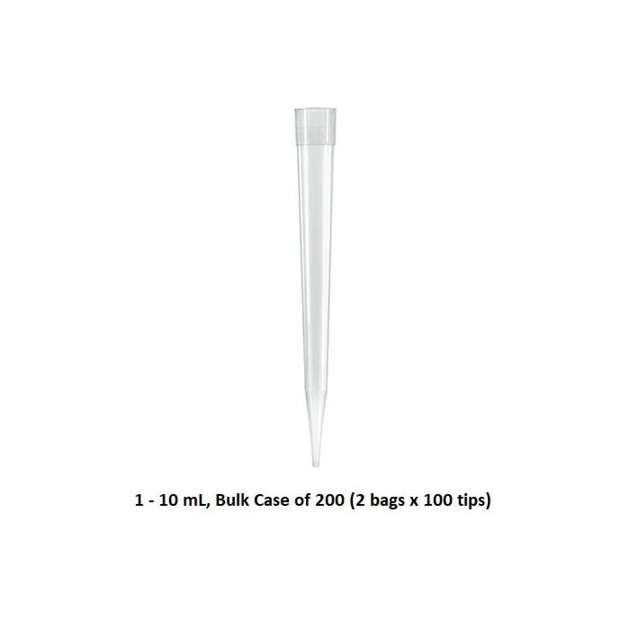 BRANDTECH Pipette tips, 1-10mL, Bulk, case of 200