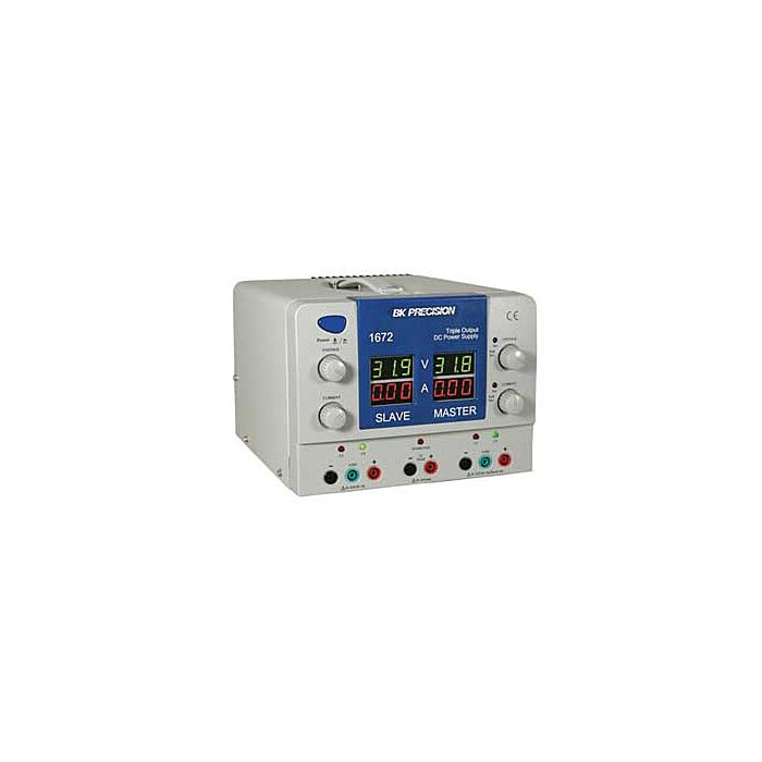 BK Precision 1672 Triple Output, Quad Display, DC Power Supply