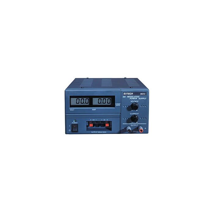 Extech 382213 Digital DC Power Supply, 110/220VAC