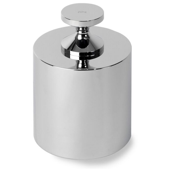 Troemner 7008-1W 20 kg Analytical Precision Class 1 Weight, NVLAP Certificate