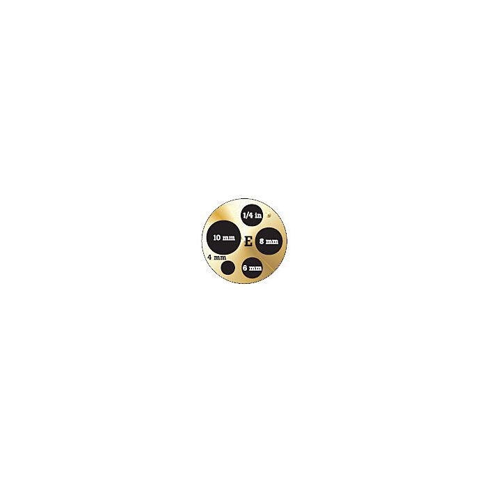 Fluke Calibration 9143-INSE Insert 9143, Metric Misc Holes with 0.25-inch Hole