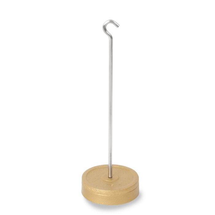 Troemner 9682T 1kg Class F Weight Hanger, Cast Iron with Traceable Certificate