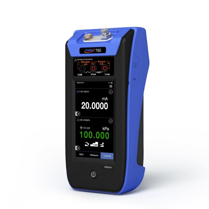 Used Additel ADT760-LLP-DL Automated Pressure Calibrator, +/-30in H2O, Differential Pressure