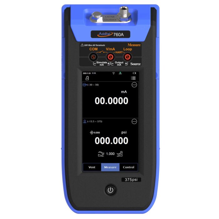 Additel ADT760A Automatic Handheld Pressure Calibrator