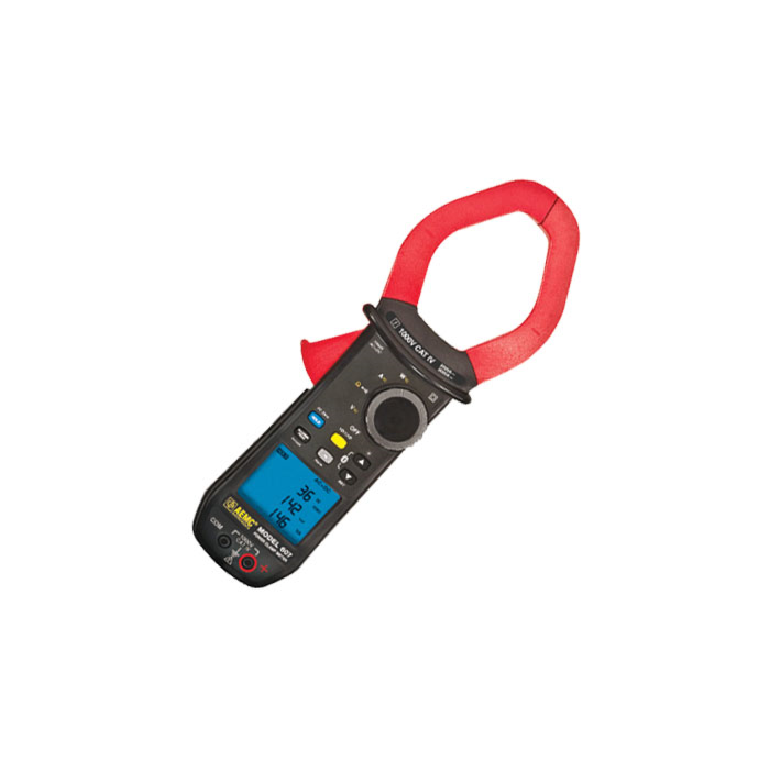 Used AEMC Instruments 607 Power Clamp-On Meter, TRMS 2000AAC/3000ADC