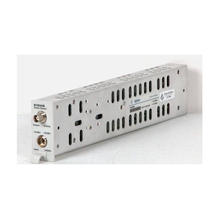 Keysight / Agilent 81634B for Rent, Low Polarization Dependence Optical Power Sensor