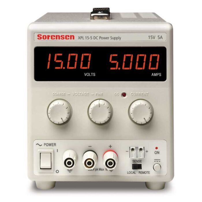 AMETEK Programmable Power Sorensen XPL Series - 30 to 125W Compact Linear Benchtop DC Power Supplies