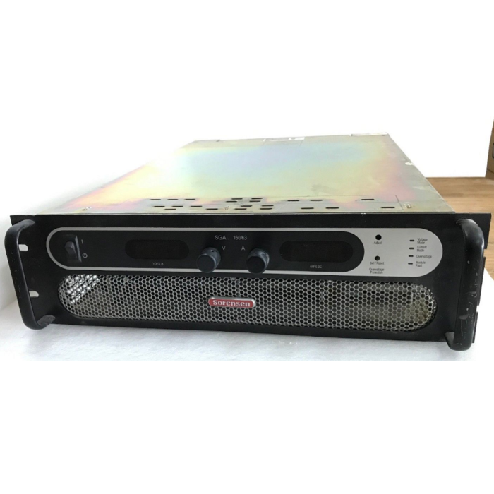 Ametek SGA160/63E Used for Sale DC Power Supply, 160V, 63A, 10KW
