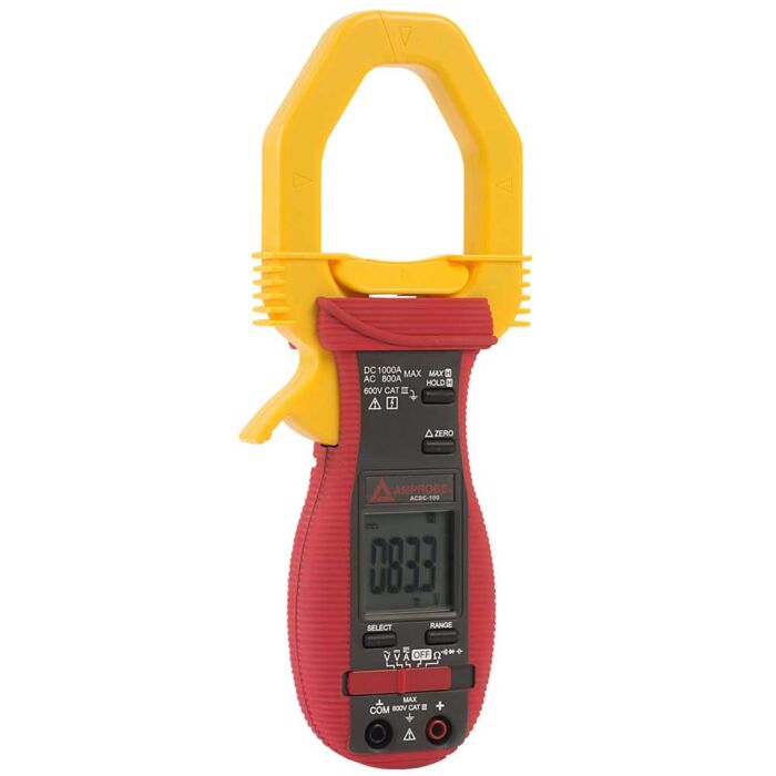 Amprobe ACDC-100 AC/DC Clamp-On, 1000A AC & DC, 600V