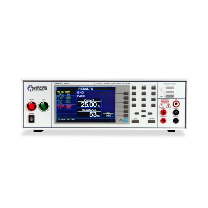 Associated Research OMNIA II 8254 for Rent, Electrical Safety Compliance Analyzer, 4-in-1 