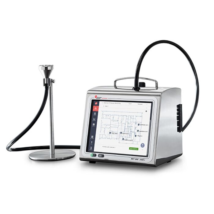 Beckman Coulter MET ONE 3445+ GMP Cleanroom Air Particle Counter, 100 l/m, 0.5-10 um