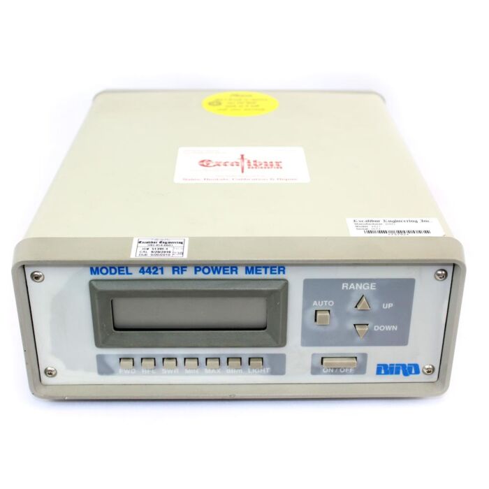 Used Bird 4421 RF Power Meter, Frequency Range 1.5MHz to 1GHz