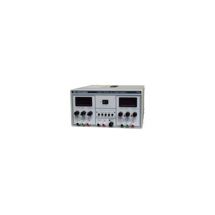 BK Precision 1760 for Rent, Triple Output Digital DC Power Supply, Two 0-30 VDC