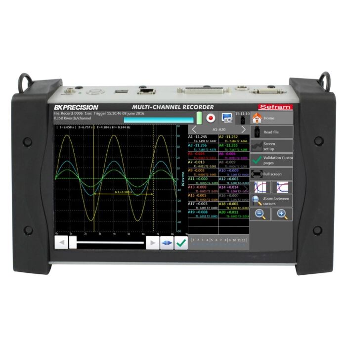 B&K Precision DAS240-BAT Portable Multi-Channel Recorder
