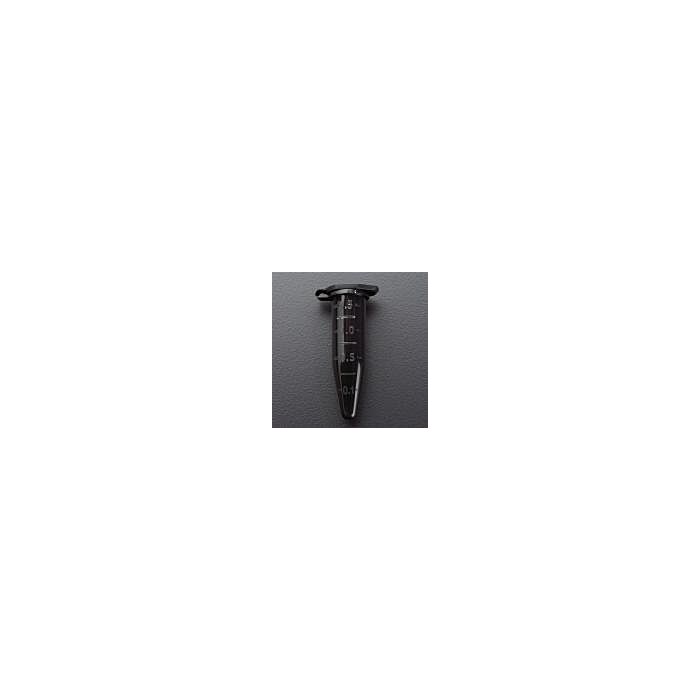 Celltreat 1.5mL Micro Centrifuge Tube, Black, Sterile, Bagged, cs/1000