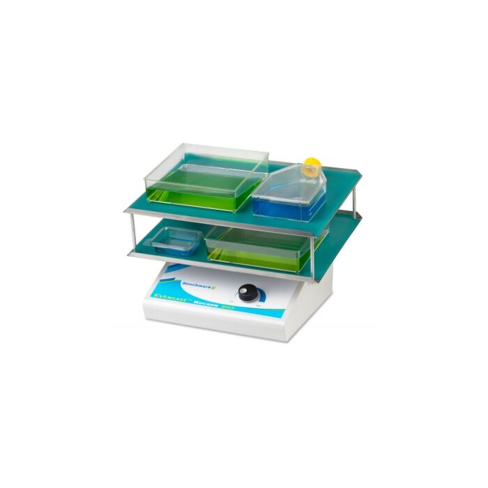 Stacking platform with flat mat with 3.5" clearance