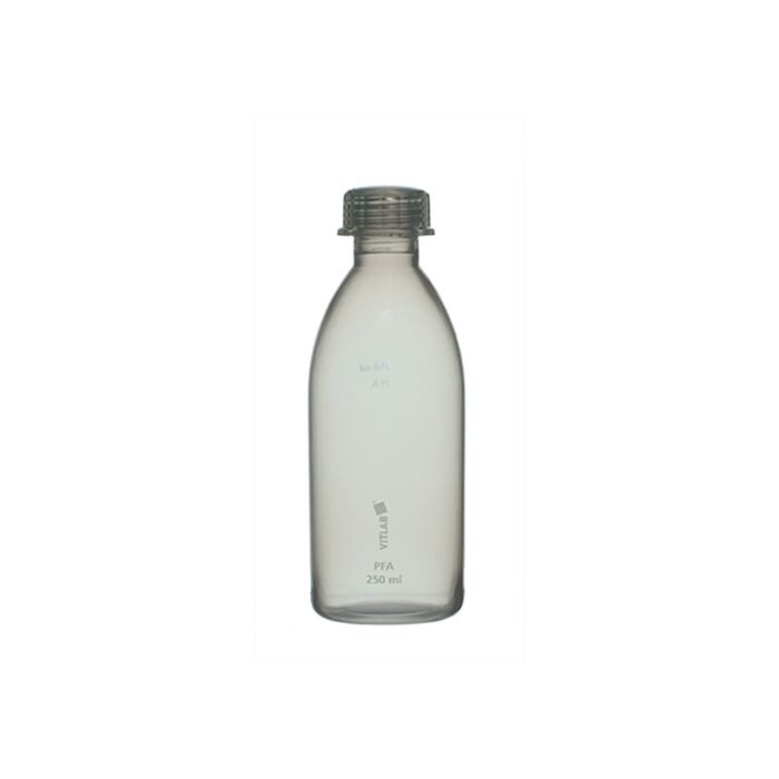 BrandTech Scientific V109297 PFA Reagent Bottle, narrow mouth, PFA cap, 50mL