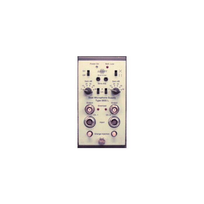Bruel & Kjaer 5935L for Rent, Dual Microphone Supply with Lemo 7-pin input sockets