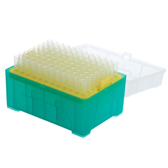 Celltreat 229066 200uL/300uL Pipette Tip Rack, Empty Rack for Bulk Tips, Wafer