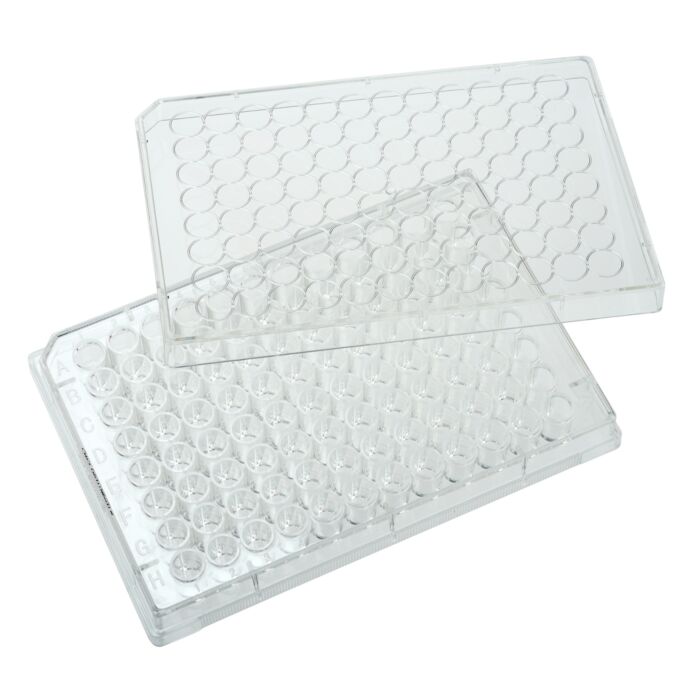 Celltreat 96 Well Tissue Culture Plate with Lid, Individual, Sterile, cs/50