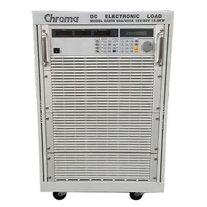 Chroma 63208 for Rent, DC Electronic Load, 15600W, 600A, 80V