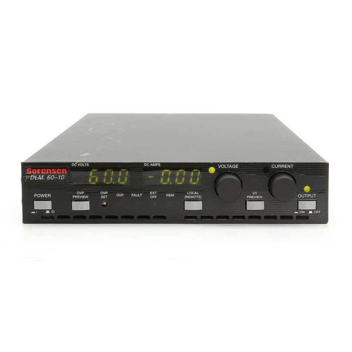 Ametek Programmable Power DLM60-10R DC Power Supply, 600 W, 60 V, 10 A