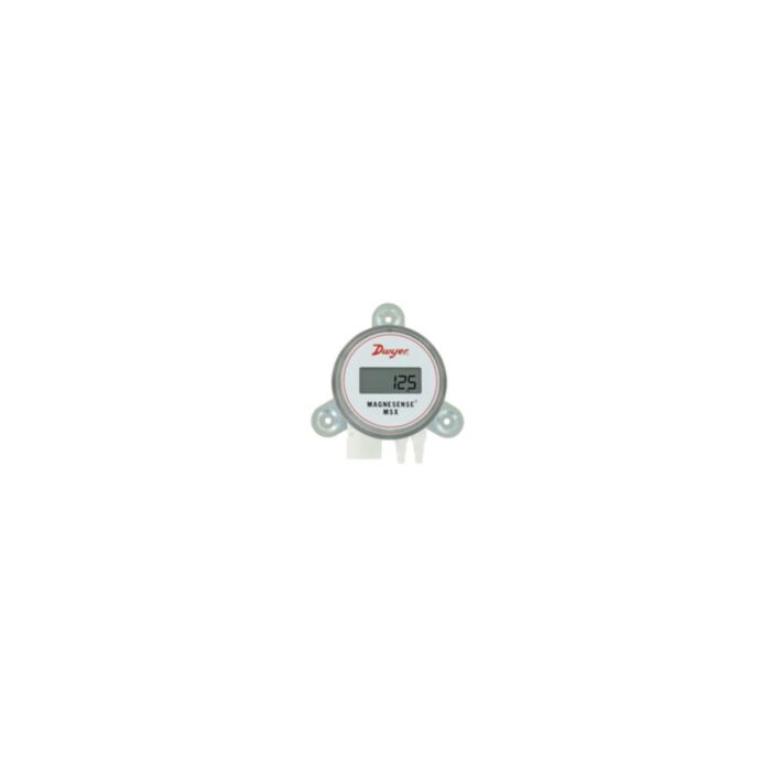 Dwyer Instruments MSX-W12-IN-LCD Differential Pressure Transmitter, 1, 2, 3, 5 in w.c. LCD