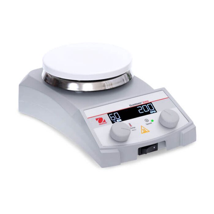 Ohaus Guardian 3000 E-G31HSRDS Hotplate Stirrer, Plate Size: 5.3 in, 5C - 380C