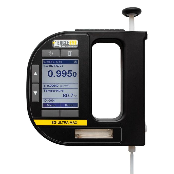 Eagle Eye Power Solutions SG-ULTRA MAX: Digital Hydrometer, Data-Logging, Range: 0.0000 - 3.0000