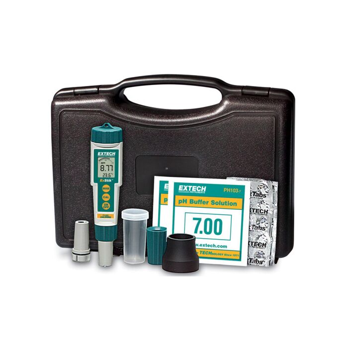 Extech EX800 EXSTIK, 3 in 1 Kit (CL, pH, Temperature)