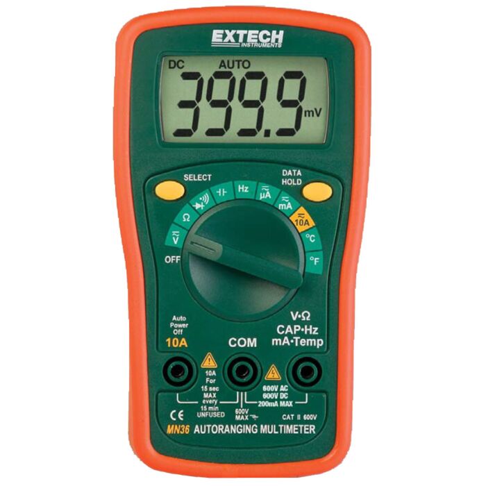 Extech MN36 Multimeter, Autoranging