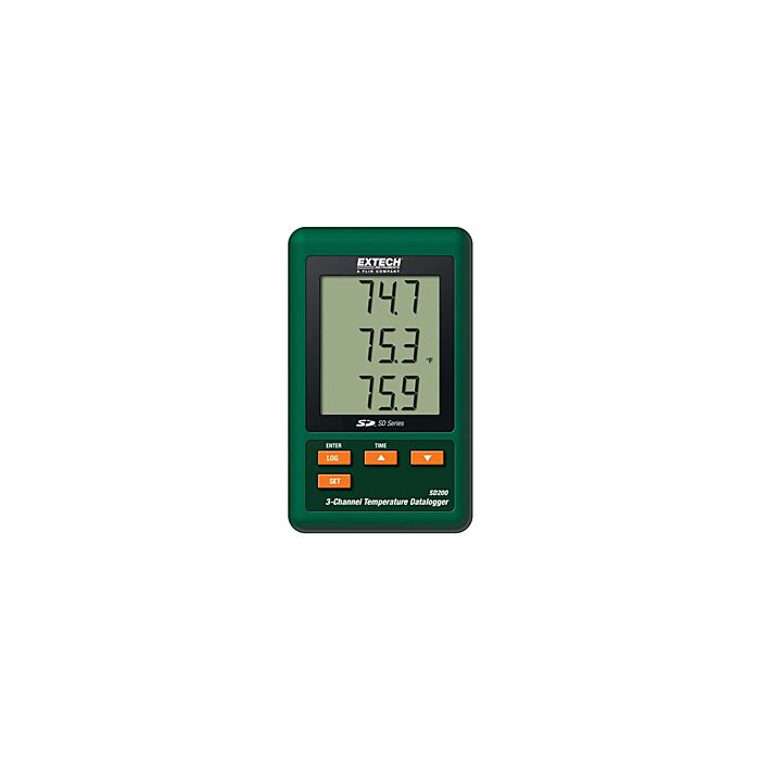 Extech SD200 3-Channel Temperature Datalogger
