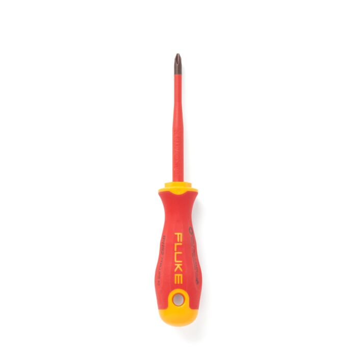 Fluke IPHS2 Insulated Phillips screwdriver no.2 tip, 4in blade, 1000V