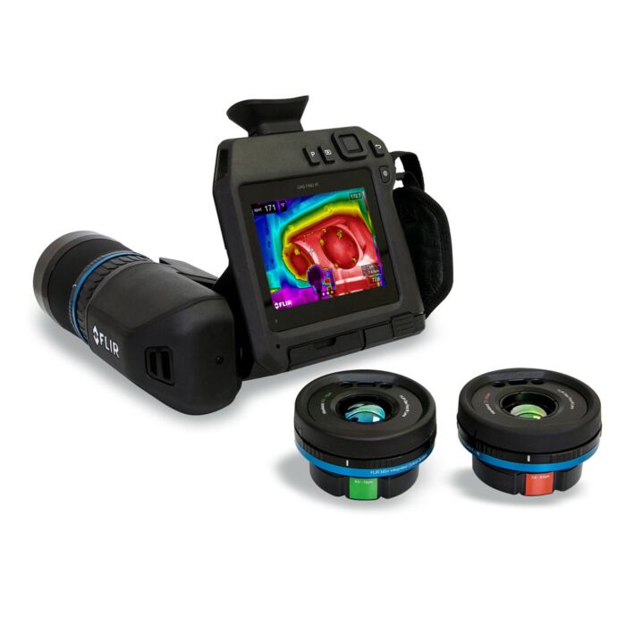 FLIR GF77 25 LR + 25 HR Gas Find IR with 25 degree Lens LR/HR