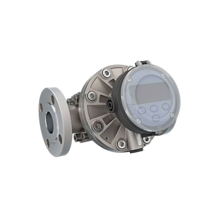 FLOMEC OM040S001-842R5G 1-1/2" Oval Gear Stainless Steel #150 ANSI Flange Flow Meter, RT14 Transmitter with Built-In Digital Display
