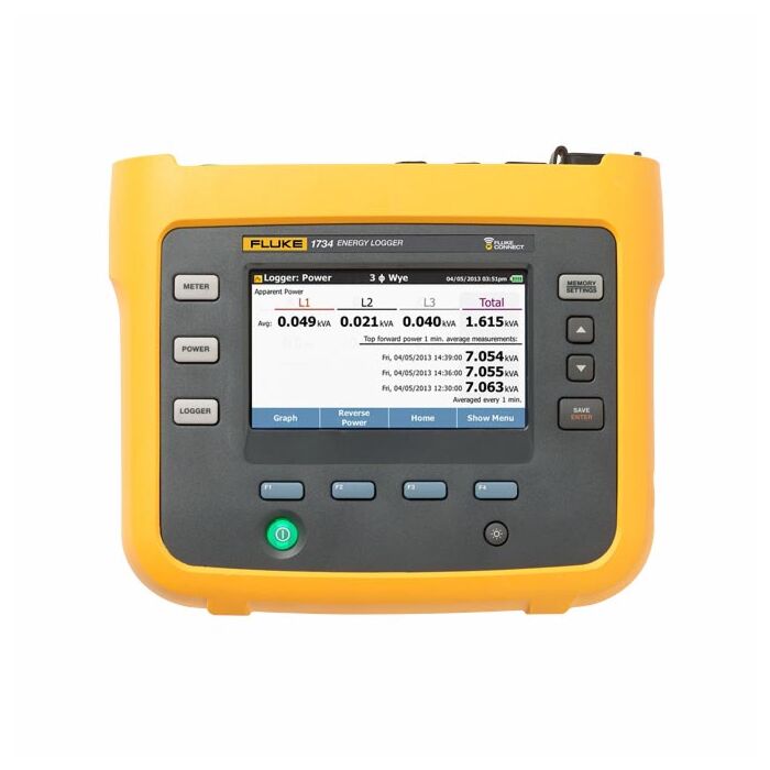 Fluke 1734/EUS Energy Logger Advanced Version with flexible current probes 
