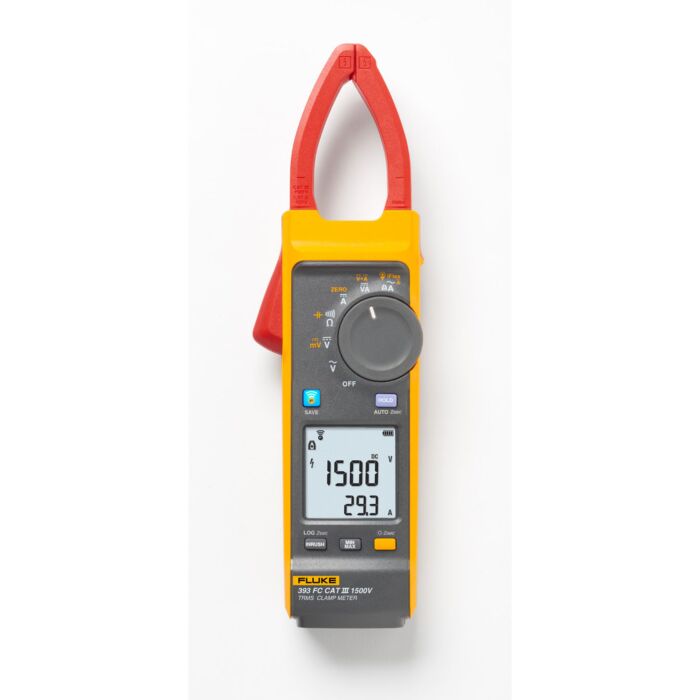Fluke 393 FC CAT III 1500V TRMS Wireless clamp w/Iflex