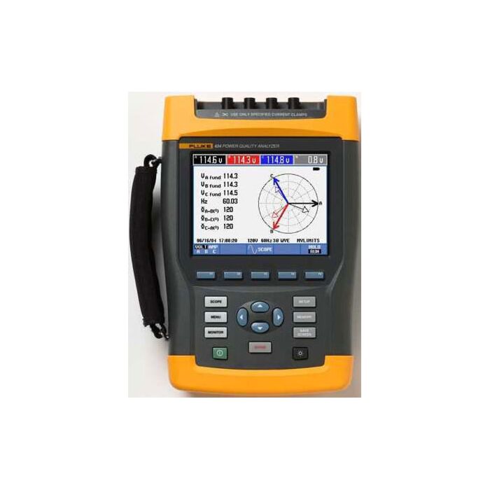 Fluke 433 for Rent, Three-Phase Power Quality Analyzer