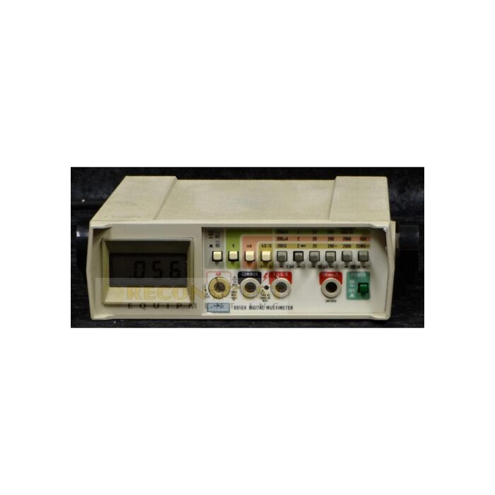 Fluke 8010A for Rent, Digital Multimeter, 3.5 Digit, 10A