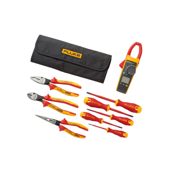 Fluke IB376K 376 FC True-RMS clamp Meter+ insulated hand tools kit