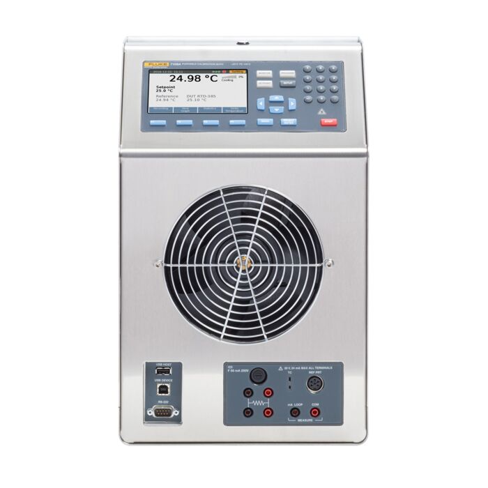 Fluke Calibration 7109A-P-156 Portable Bath, -25C to 140C, with Process Electronics, 115 VAC