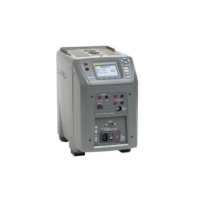 Fluke Calibration 9142-B-P-156 Dry-Well Field Calibrator, 115V with 9142-INSB