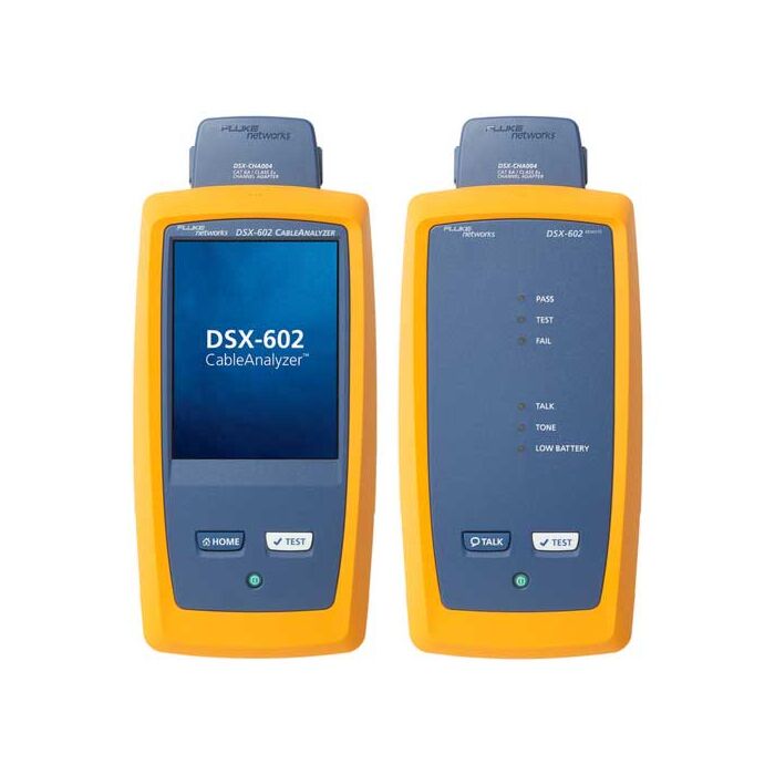 Fluke Networks DSX-602-PRO CableAnalyzer 500 MHZ V2, Incl. Ch. & Permanent Link Adapters