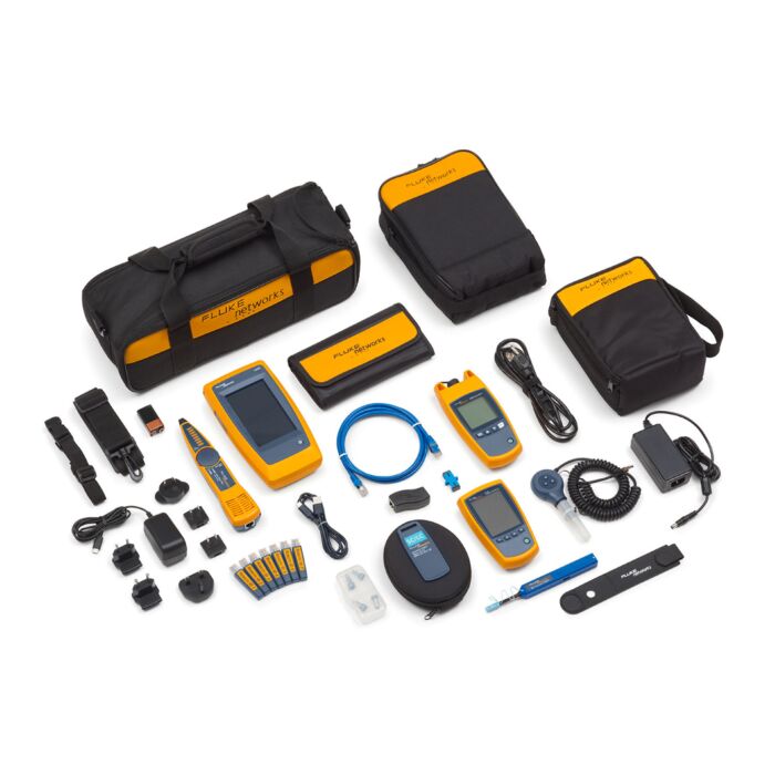 Fluke Networks LIQ-KIT-FQM-100MIC LinkIQ Kit w/ MM Fiber Fault location, Inspection & Cleaning