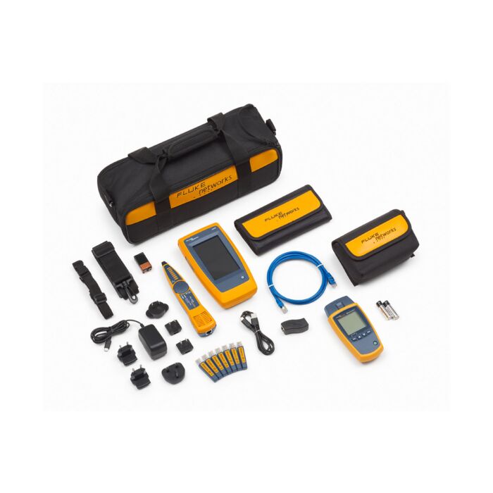 Fluke Networks LIQ-KIT-MS2-100 LinkIQ Kit with MS2-100 Cable Verifier for RJ45 & Coax