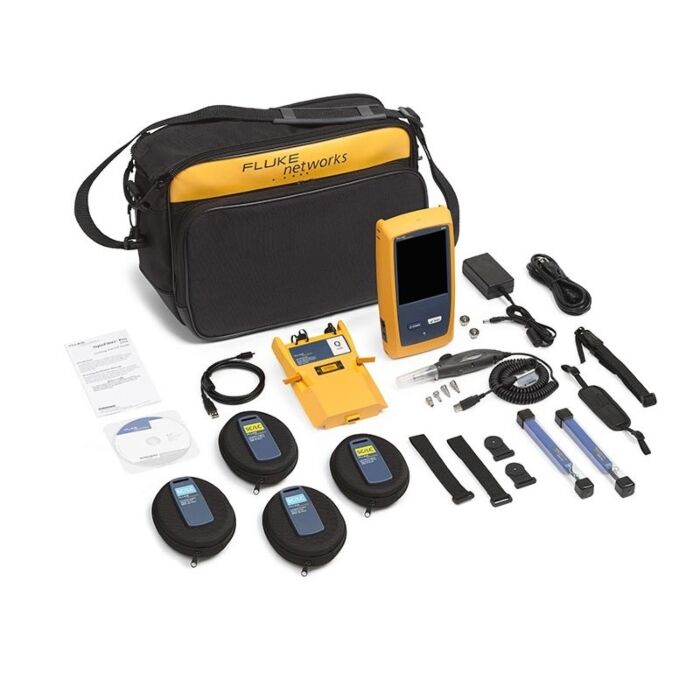 Fluke Networks OFP-100-QI-W OptiFiber PRO QUAD OTDR with inspection & WiFi