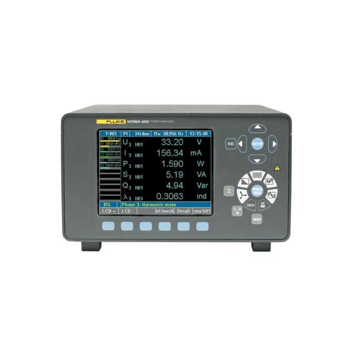 Fluke N4K 3PP50 Norma 4000 3 Phase Precision Power Analyzer